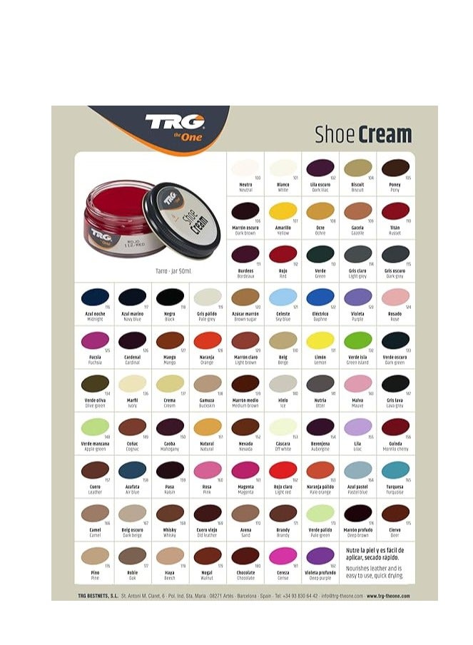 TRG Shoe Cream # 179 Walnut 50ml - Image 3