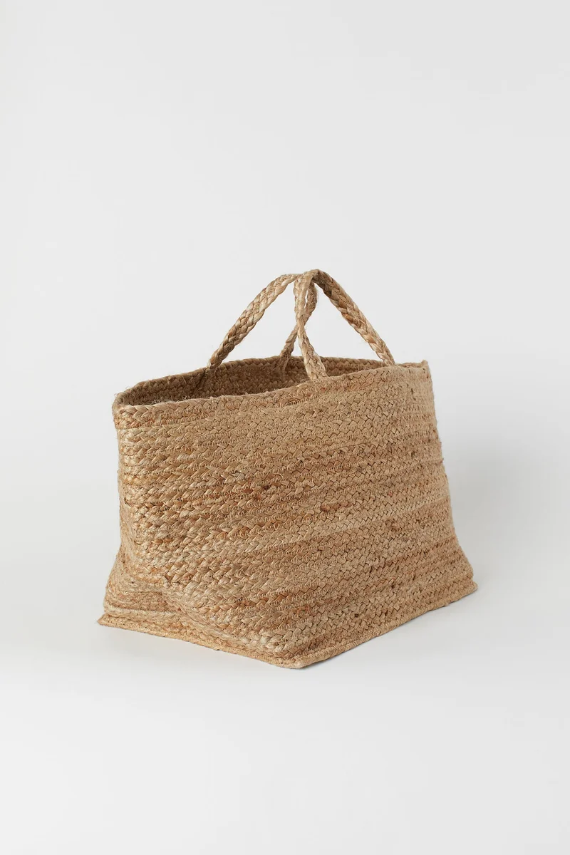 اتش اند ام Jute storage basket