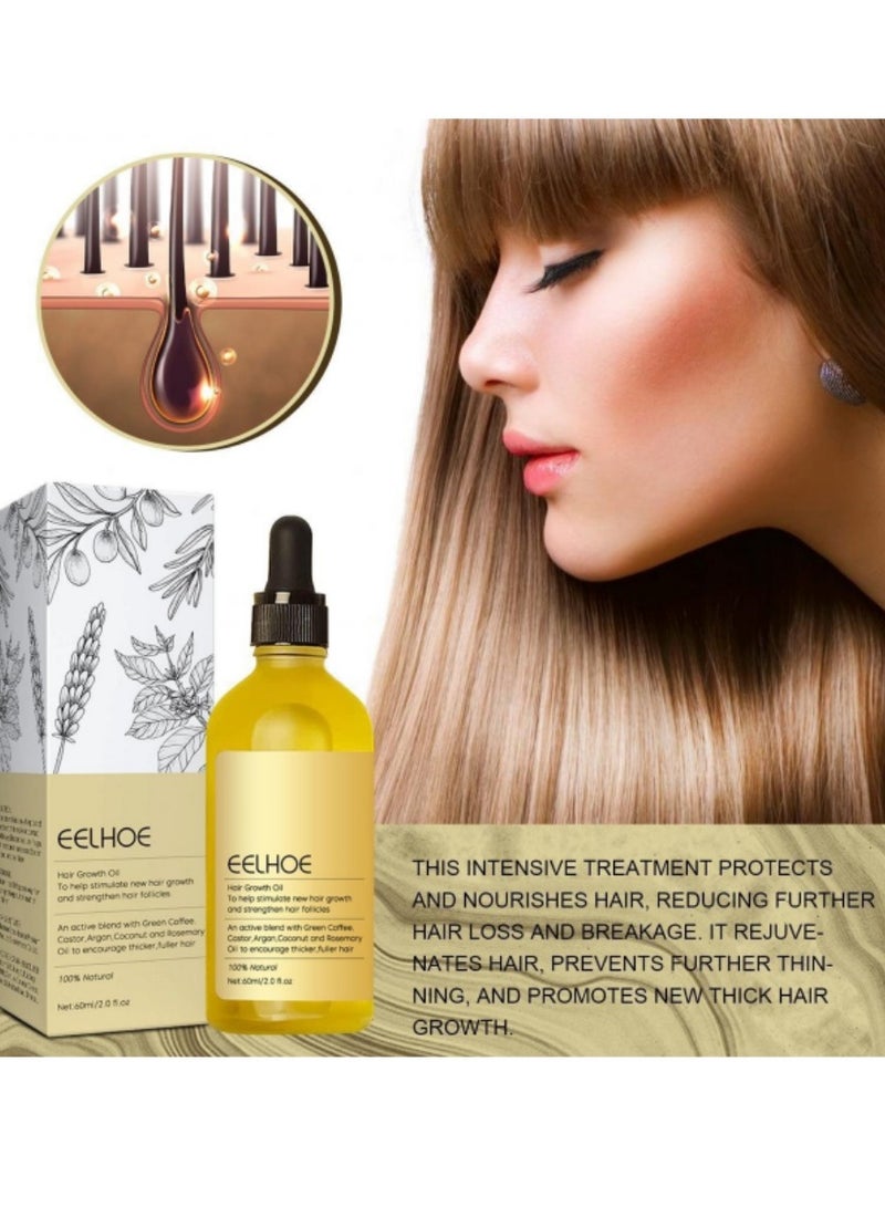 إيلهو زيت إكليل الجبل المكثف لنمو الشعر – يصلح التلف، يقوي، يمنع تساقط الشعر، يغذي ويمنح النعومة - Image 3