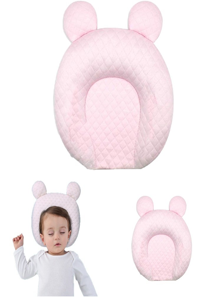 Oasisgalore Adjustable Head Shaping Pillow for Newborn Baby，Soft Nursing Pillow for Baby，Easy to Clean  - Image 1