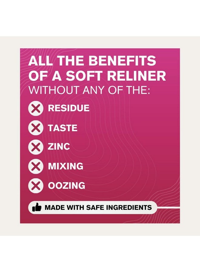 Cushion Grip Thermoplastic Denture Adhesive, 0.35 oz Travel Size | Refits and Tightens Loose Dentures On The Go | Non-Glue Adhesive, Acts Like a Soft Reliner (Pack of 2) - Image 3