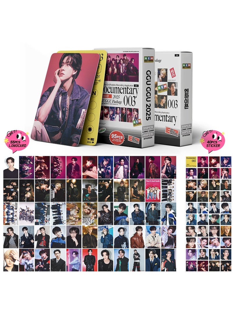 NIBEMINENT 55 Pcs Kpop Enhypen GGU GGU Lomo Cards Card For Fans Collection Gifts - Image 1
