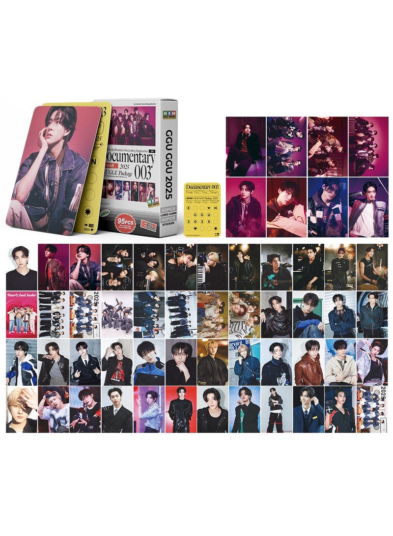 NIBEMINENT 55 Pcs Kpop Enhypen GGU GGU Lomo Cards Card For Fans Collection Gifts - Image 2
