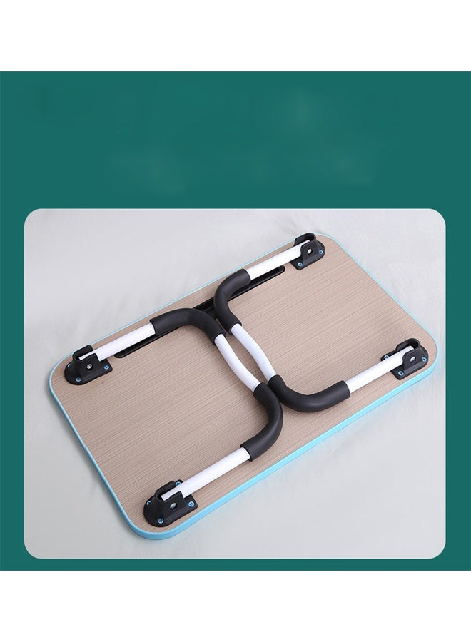 مكتب كمبيوتر محمول قابل للطي مع فتحة للتابلت 50 × 30 سم - Image 3