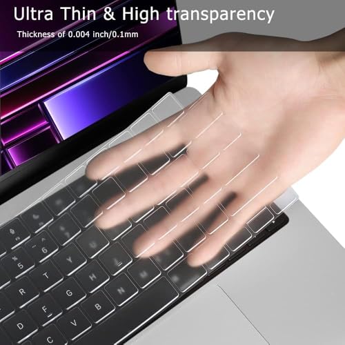 OJOS Keyboard Cover Skin for 2026 2025 2024-2021 MacBook Pro 14" 16 inch M5 M4 M3 M2 M1, MacBook Air 13.6" 15" A3240 A3113 A2681 A3241 A3114 A2941, A3434 A3112 A3185 A3401 A3403 A2442 Protector - Image 3