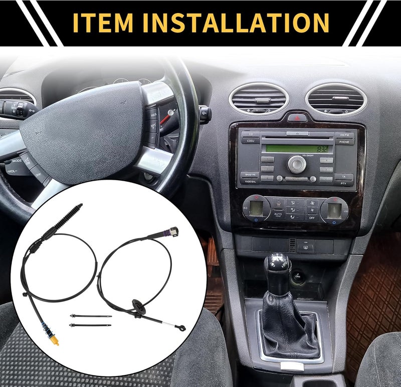 REPAIROCK Automatic Transmission Gear Shifter Cable for GMC Sierra 2500 HD 2001-2006 - Image 2