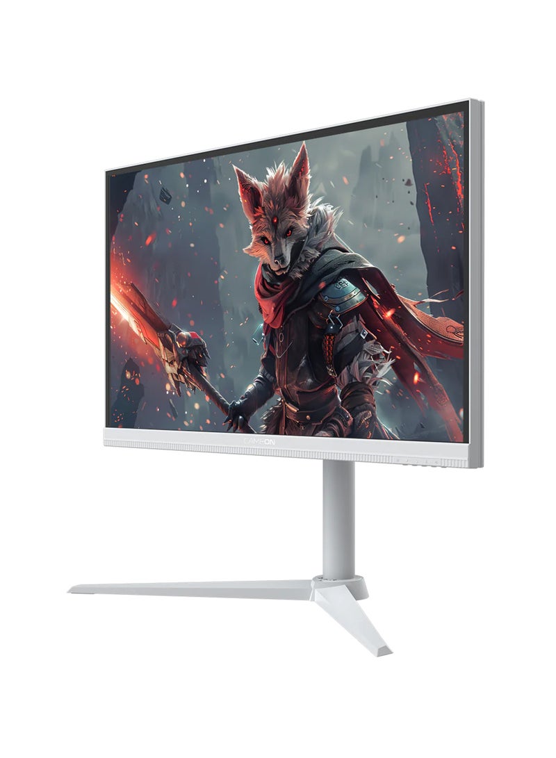 GAMEON 24" Inch Gaming Monitor Artic Pro-Series (1920x1080) FHD Fast IPS, 380Hz Refresh Rate, MPRT 0.5ms Response Time, 2.1 HDMI (Support PS5) GOAP24FHD380IPS | White - Image 2