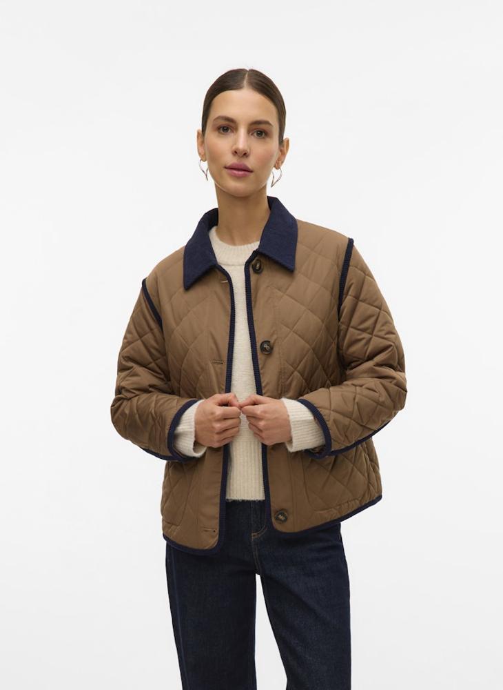 فيرو مودا جاكيت فيميلي بجيب مفصل - Image 1