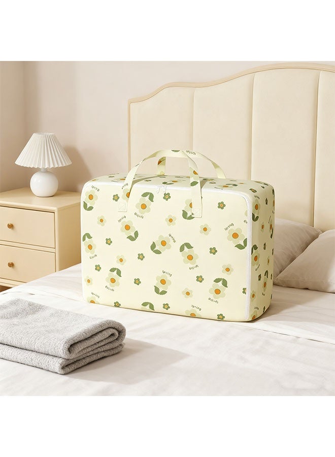 large Storage Bag,Storage Bag Organizer,105L Clothes Storage Box,Foldable Large Moving Storage Bag Organizer With Zips Durable Handles,Clothes Storage Box, Outdoor Traveling Household Clothing Storage Bag,Closet Organizers Storage Containers,Thick Fabric, Suitable for Blankets Quilts Clothes Bedding - Image 5