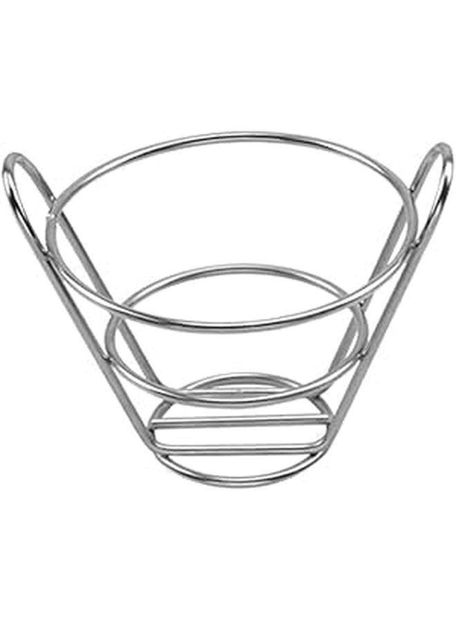 Stainless Steel French Fries Display Rack Snack Holder For Party Restaurant - Image 1