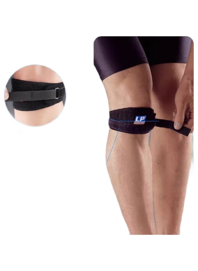 LP Patellar Strap Knee Brace, Patellar Tendon Stabilization Compression Band, Running Sports Protection, One Size Fits All - Image 1