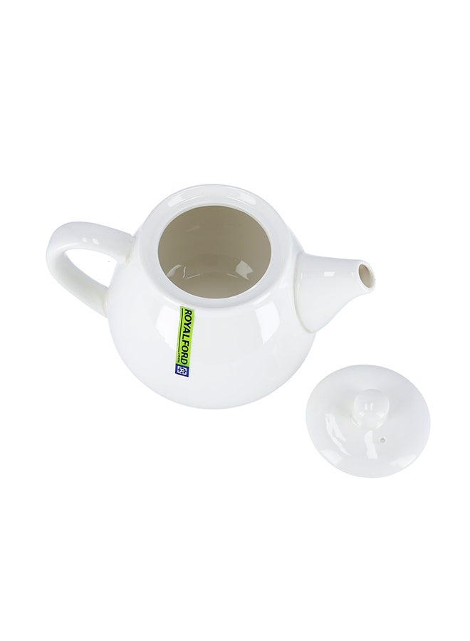 Royalford Magnesia Tea Pot With Lid White 45x45x26cm - Image 4