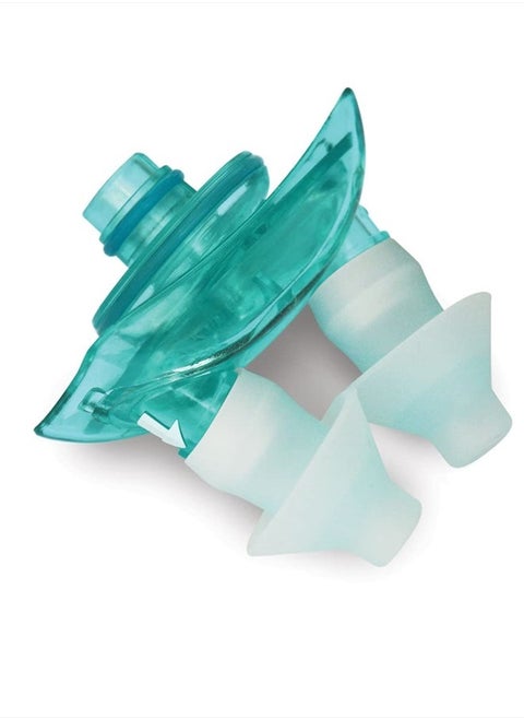 Nasal Dock-Nose Pillow Combo (Standard, Teal)