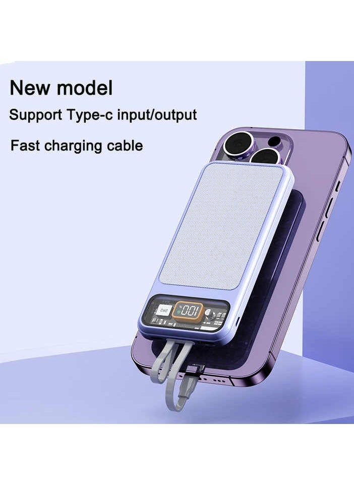 RADALIFESTYLE Power 10 Fast Charging Power Bank 25W 10000mAh & Inbuilt Cable  - Image 4