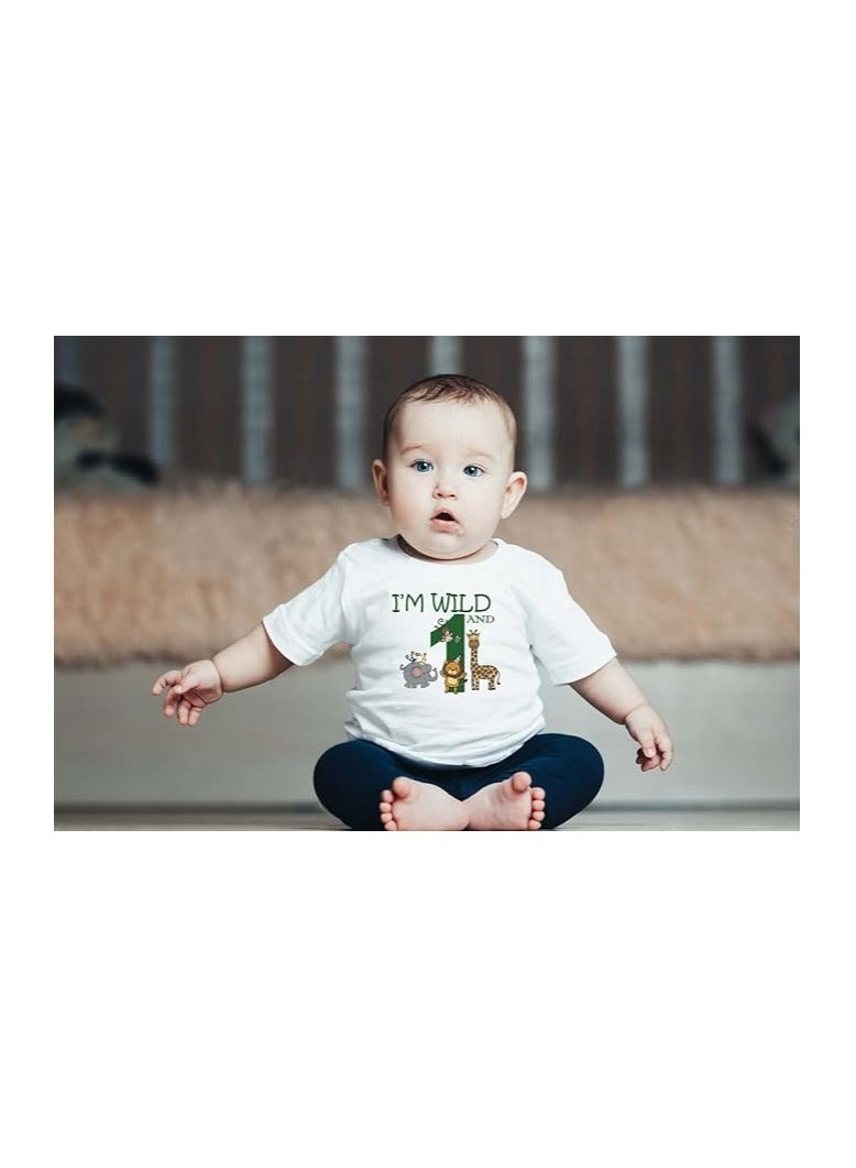 برينت شوب فور مي تيشيرت عيد ميلاد السنة الأولى للأطفال الصغار للأطفال الأولاد والبنات الصغار - Image 2