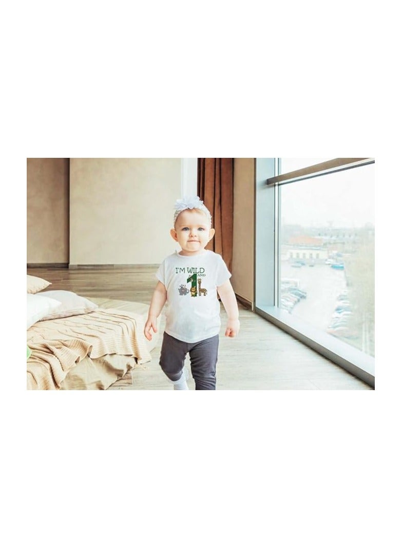 برينت شوب فور مي تيشيرت عيد ميلاد السنة الأولى للأطفال الصغار للأطفال الأولاد والبنات الصغار - Image 4