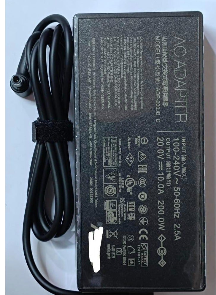 NMT 200.0W 20.0V 10.0A  6.0X3.7mm  Charger ADP-200JB D Fit for ASUS Rog Zephyrus G15 GA503QM GA503QS GA503QR Strix G15 G17 TUF A15 A17 F15 F17 Gaming Laptop Power - Image 2
