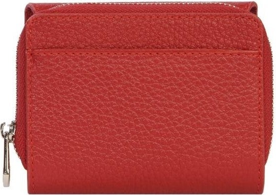Cengiz Pakel Women's Genuine Leather Mini Horizontal Snap Wallet/Portfolio - 65288 - Red  - Image 4