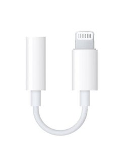 Lightning to 3.5mm  Headphone Jack Adapter White