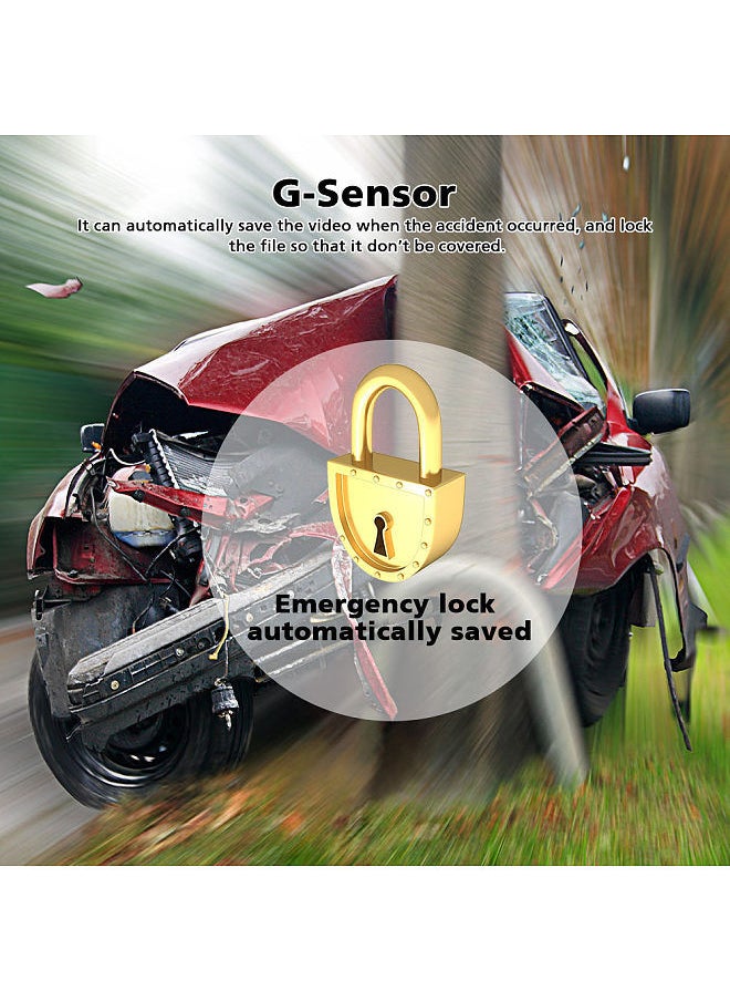 Anti Radar Detector Car DVR 2 in 1 720P Dash Cam Radar Speed Detector with Full Band Mute Button Loop Recording G-Sensor