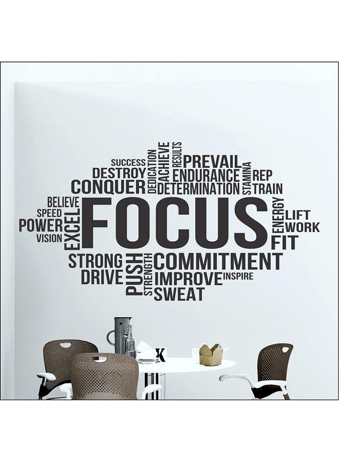 Techgifti ملصق حائط تحفيزي - اقتباسات - لتزيين غرفة النوم، غرفة المعيشة، غرفة الأطفال، المكتب (الحجم - 65 سم × 125 سم) (كلوريد البوليفينيل) - Image 2