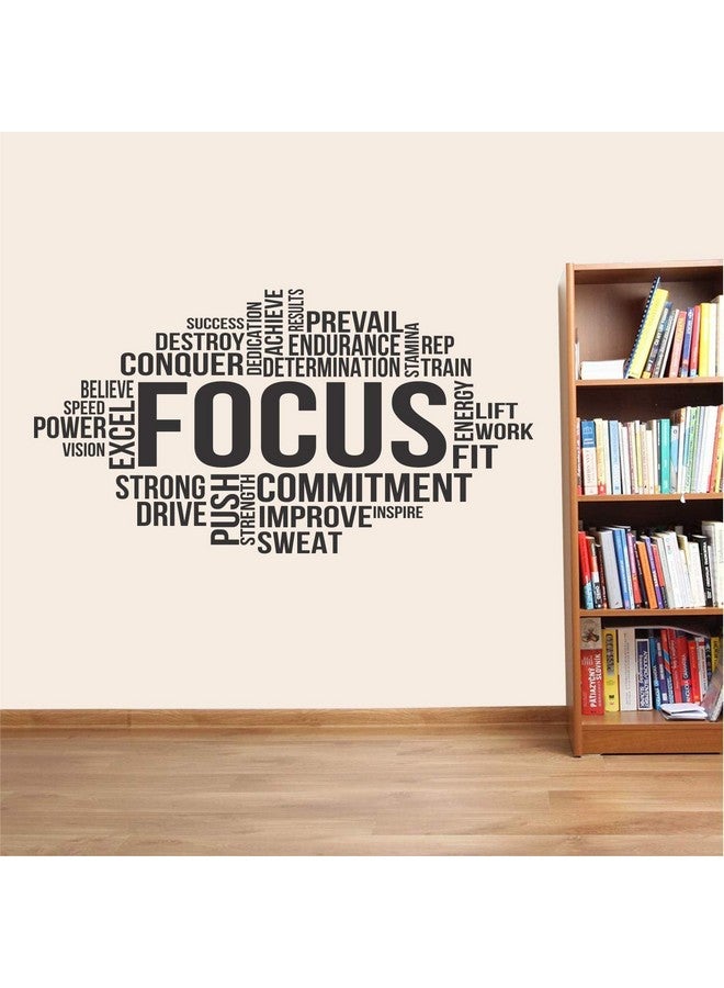 Techgifti ملصق حائط تحفيزي - اقتباسات - لتزيين غرفة النوم، غرفة المعيشة، غرفة الأطفال، المكتب (الحجم - 65 سم × 125 سم) (كلوريد البوليفينيل) - Image 4