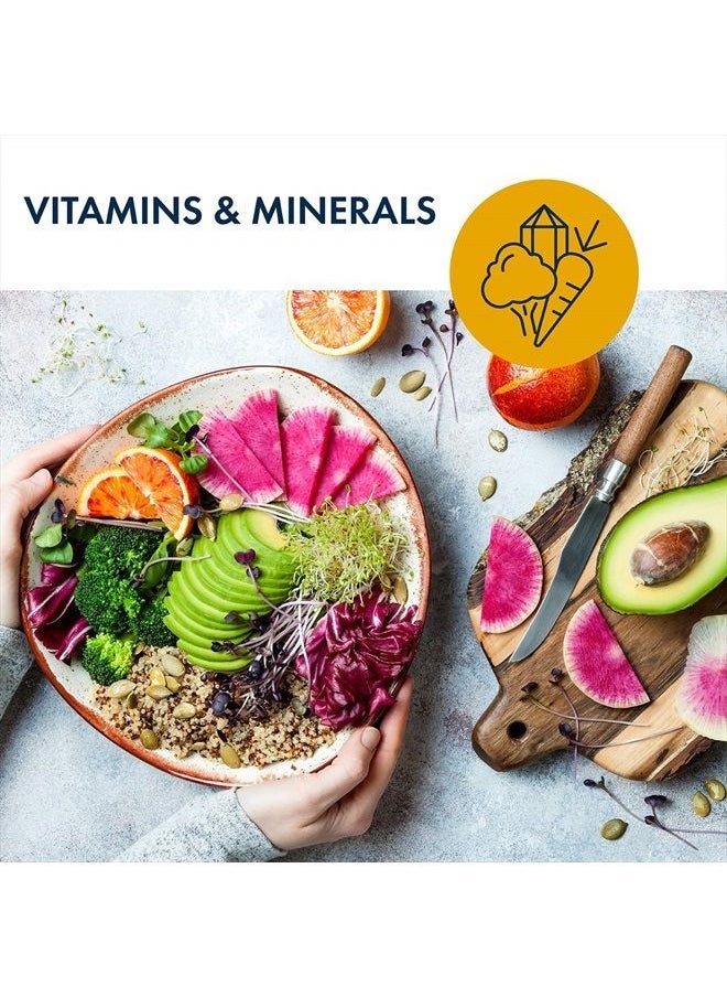 Metabolic Maintenance - Vitamin/Mineral Base Powder - Contains 23 Bioavailable Mineral & Vitamin Supplements - Dissolvable Daily Multi Vitamin Powder with Niacin, Vitamin C, & Folate (60 Servings) - Image 1