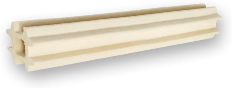 Dentalight 3" Vital Fiber Wellbar Dog Snack - 12pcs With 20% goat's milk powder, Vanilla 80g - Image 2