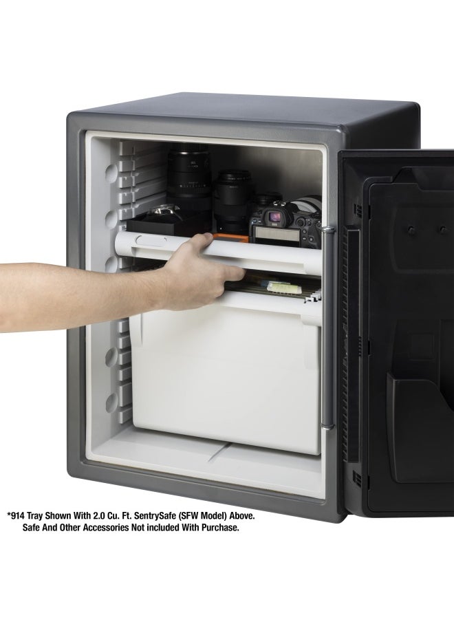 SentrySafe - Sentrysafe 914 Tray Accessory For Sfw205 Fire Safes White - Image 1