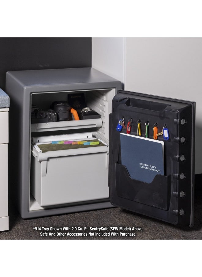 SentrySafe - Sentrysafe 914 Tray Accessory For Sfw205 Fire Safes White - Image 1