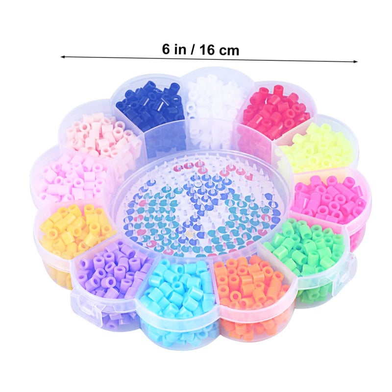 1200Pcs Multicolor Beads Craft Kit DIY Art Toys For Boys And Girls Creative Activity - Image 3