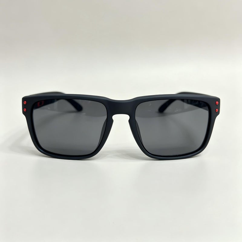 Oakley Classic Men's Sport Polarized Sunglasses Matte Black Square Frame UV400 Driving Cycling Shades - Image 2