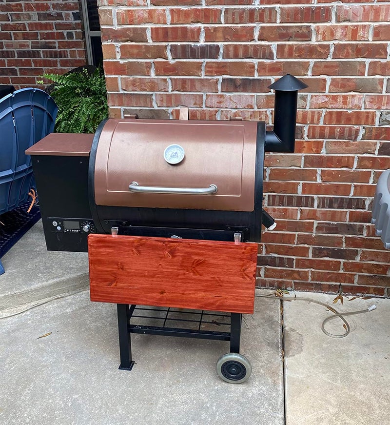 SafBbcue Pellet Grill Smoke Stack Compatible with Pit Boss, Camp Chef, Z Grills and Other Pellet Smokers Grills Chimney, Upgraded Porcelain Steel Smoke Stack Kits for Traeger Smoke Stack, Black - Image 3