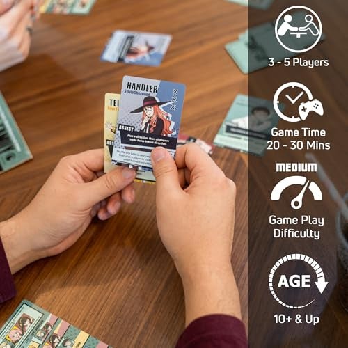 KESS ‘Spy X Family: Mission for Peanuts’ Board Game for Players 3-5, Indoor Fun, Ages 10 & Up, Playtime 20-30 Mins, Japanese Manga Anime - Image 4