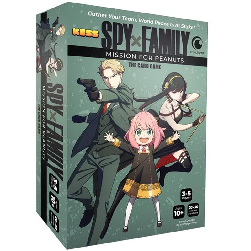 KESS ‘Spy X Family: Mission for Peanuts’ Board Game for Players 3-5, Indoor Fun, Ages 10 & Up, Playtime 20-30 Mins, Japanese Manga Anime - Image 5