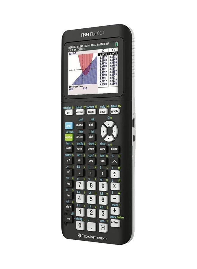 TEXAS INSTRUMENTS TI-84 Plus CE-T Calculator Black - Image 3