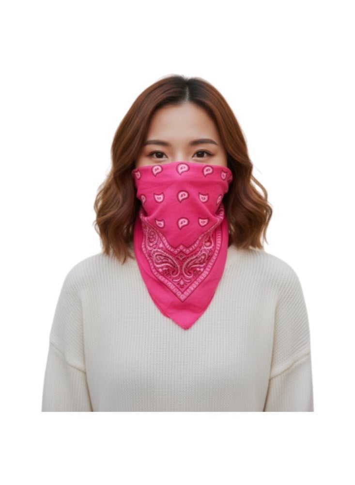 Paisley design polyester  bandana, unisex - Image 4