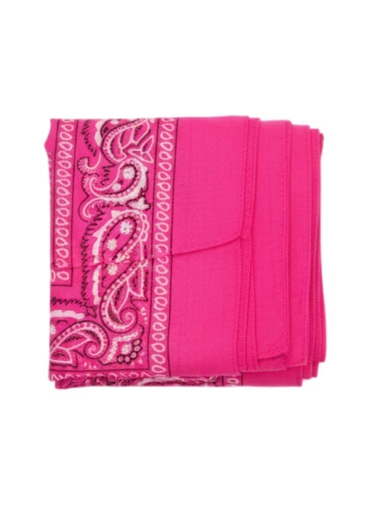 Paisley design polyester  bandana, unisex - Image 3