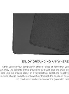 erorex Grounding Mat with 15ft Grounding Cord,Grounding Pad Kit, Earth Therapy for Foot Mat,Computer Mat, Sleep Mat, Pet Mat (23.6x13 Inch)  - Image 5