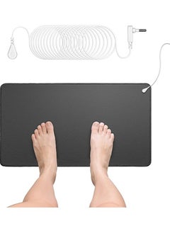 erorex Grounding Mat with 15ft Grounding Cord,Grounding Pad Kit, Earth Therapy for Foot Mat,Computer Mat, Sleep Mat, Pet Mat (23.6x13 Inch)  - Image 1