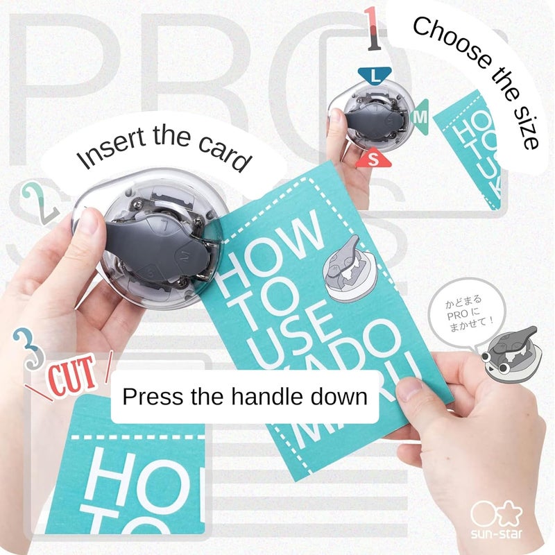 SUNSTAR ستار ستاشنري كادومارو برو، قاطع الزوايا (S4765036) - Image 5