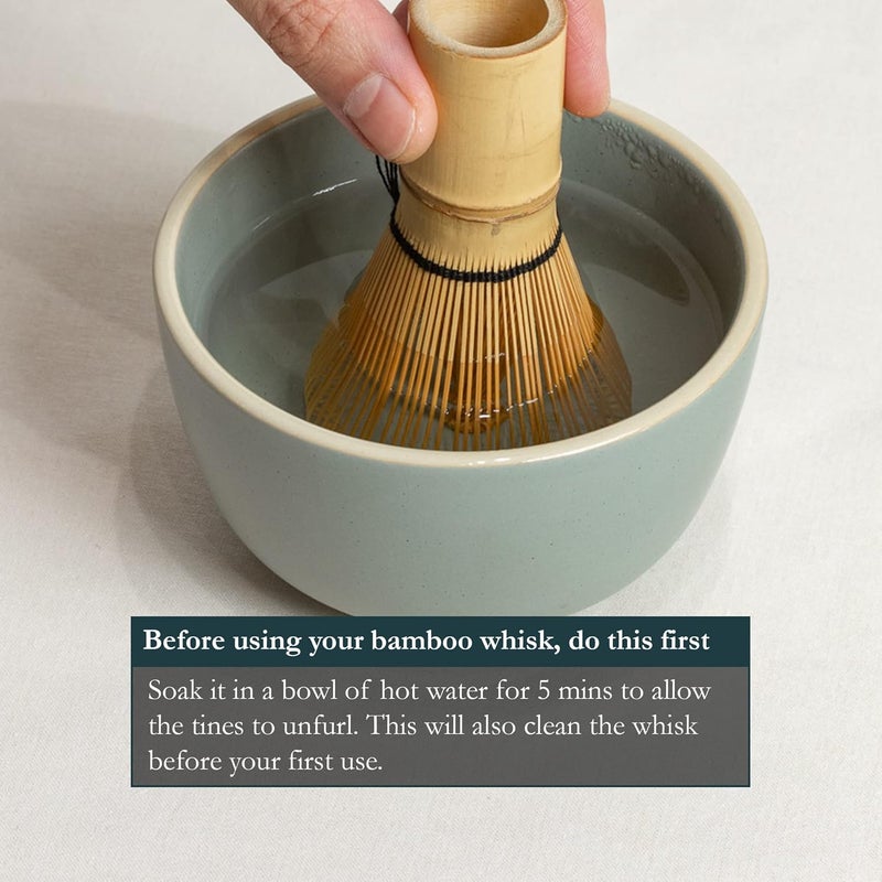 Naoki Matcha Japanese Bamboo Whisk (Chasen) Matcha Set for Traditional Matcha Tea Preparation by - Image 4