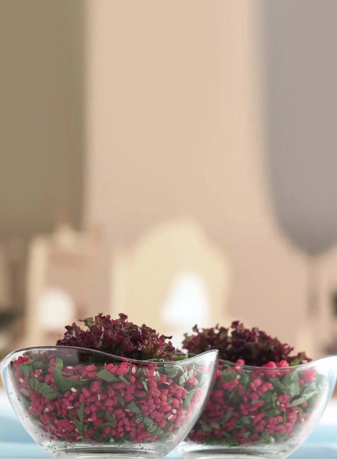 لاف طقم أوعية تقديم مكون من 6 قطع شفاف 310 مل - Image 2