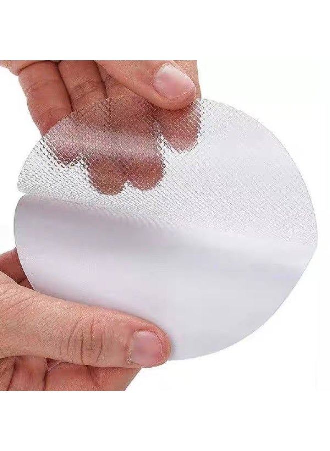 شريط لاصق صغيرمانع للانزلاق للأرضيات المنزلقة وأحواض الاستحمام - 6 قطع شفاف - Image 3