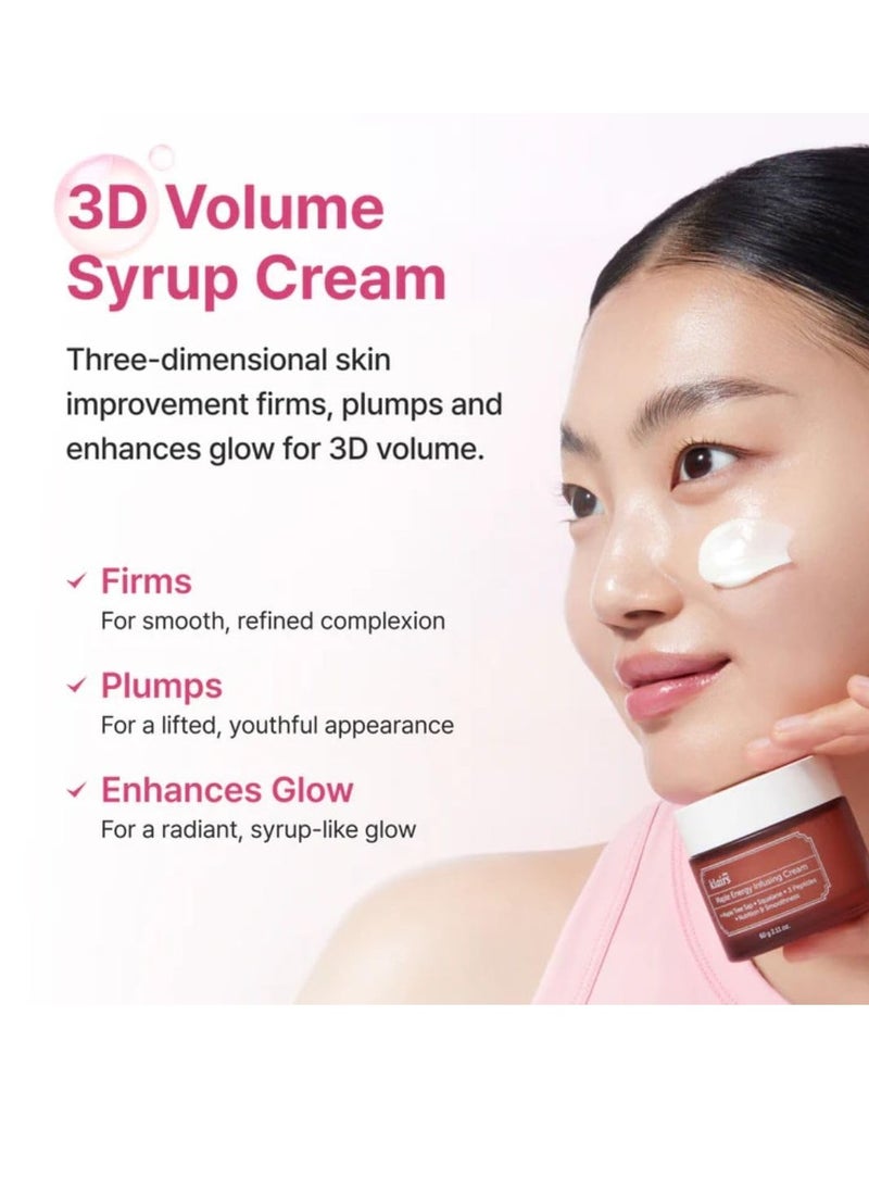 DearKlairs DearKlairs Maple Energy Infusing Cream 60g, Anti-Aging, Firming Korean Skincare, Peptide, Skin Barrier, Repair, moisturizing and hydrating, For Dry Skin  - Image 2
