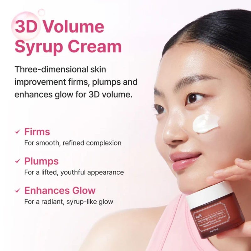 Klairs Maple Energy Infusing Cream 60g, Anti-Aging, Firming Korean Skincare, Peptide, Skin Barrier, Repair, moisturizing and hydrating, For Dry Skin - Image 4