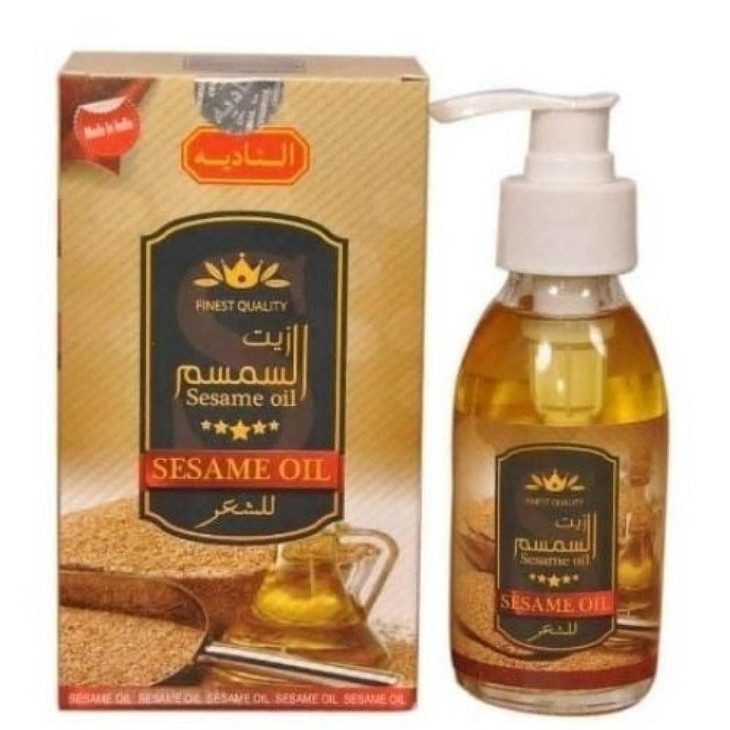 زيت السمسم للشعر والجسم من النادية