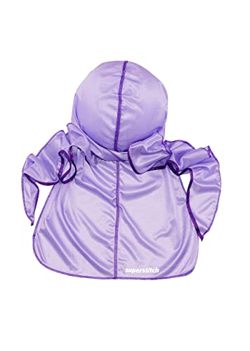 Superstitch Ultra Silky Durag x Wavebuilder | 30+ Styles Premium Designer Durags for Men | 360 Waves |Light Purple (Harlem) - Image 2