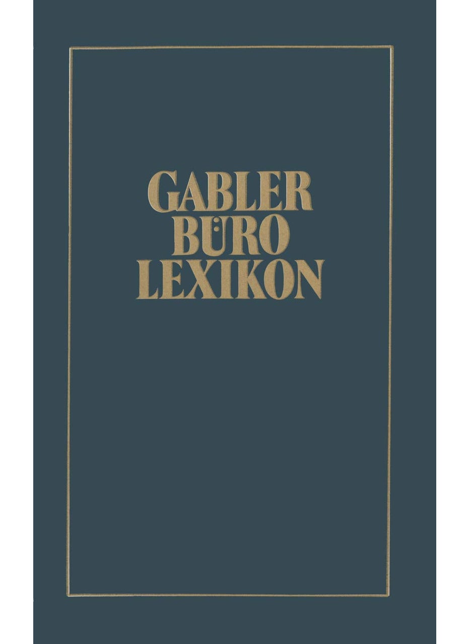 Gabler Büro Lexikon 