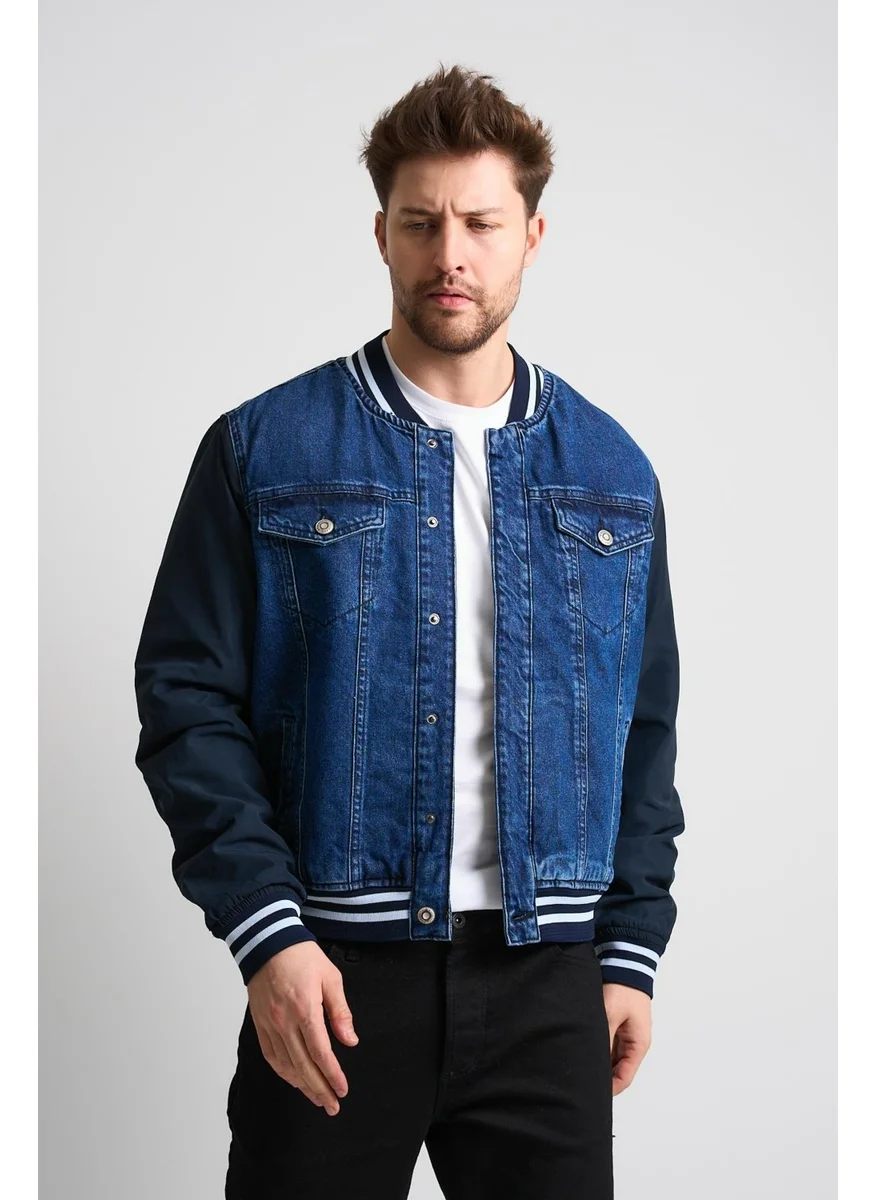 Alexander Gardi Bomber Jean Jacket
